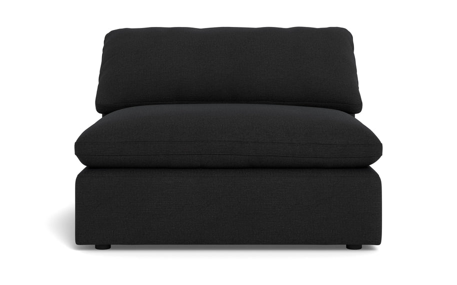 Kooper Armless Chair-Merit Onyx-MAK Modern