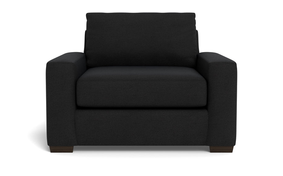 Kai Arm Chair-Fabric Sofa-Merit Onyx-MAK Modern