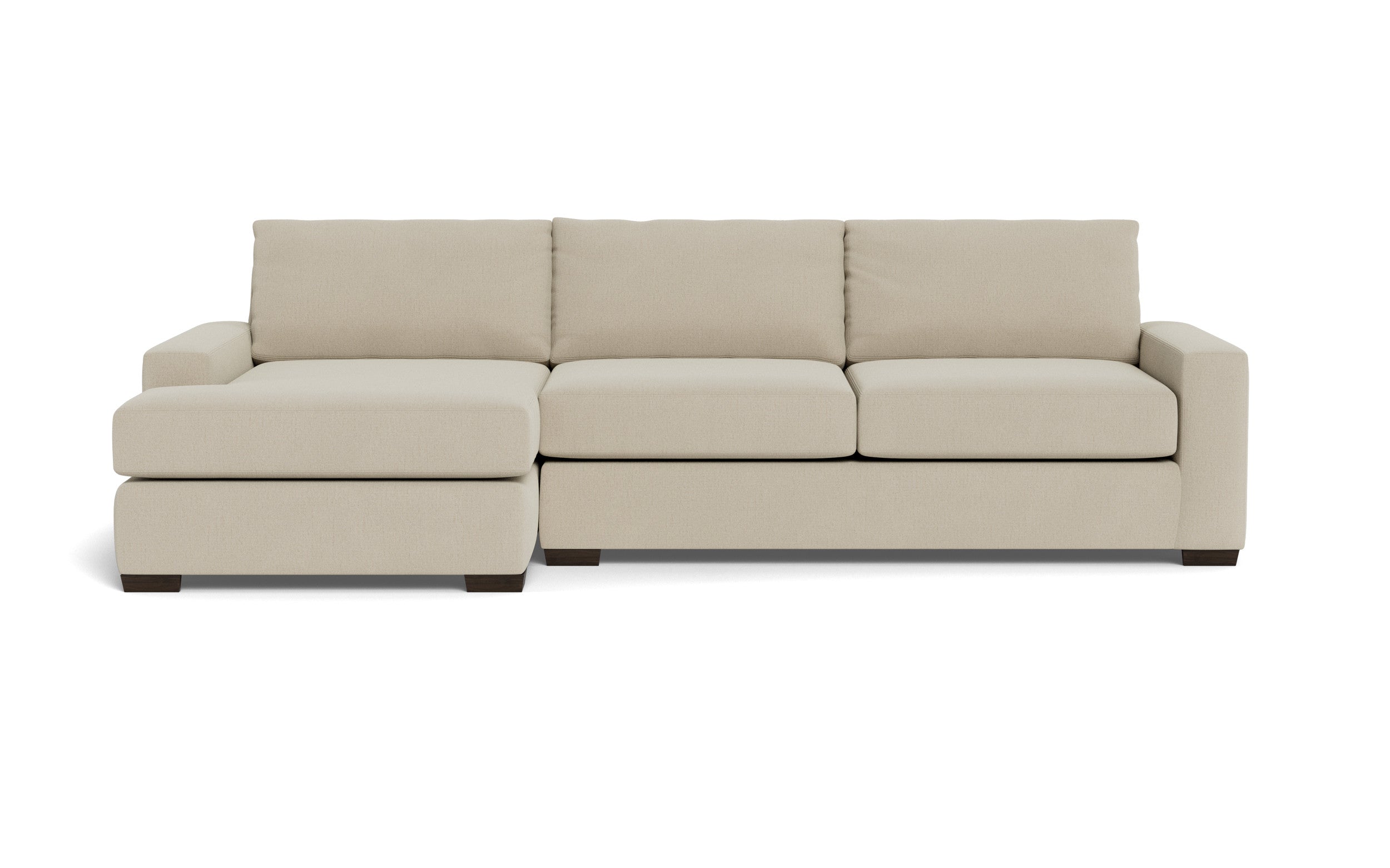Kai Left Chaise Sectional-Fabric Sofa-Curious Pearl-MAK Modern
