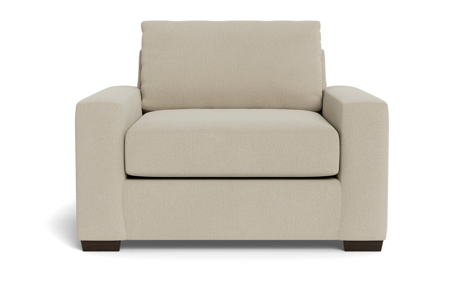 Kai Arm Chair-Fabric Sofa-Curious Pearl-MAK Modern