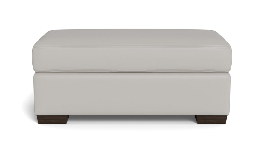 Alexa Leather Ottoman-Leather Sofa-Tribeca Chelsea-MAK Modern