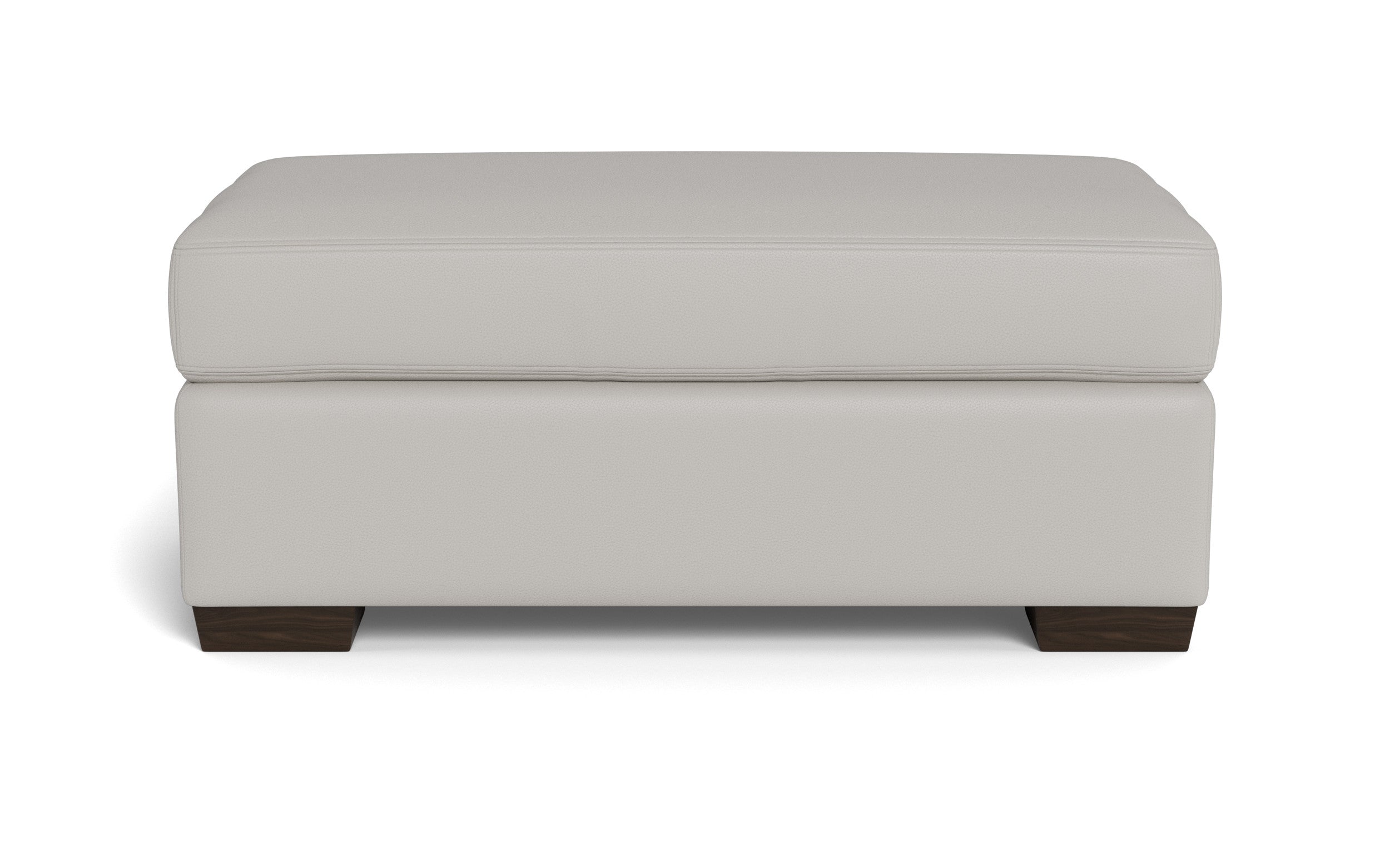 Alexa Leather Ottoman-Leather Sofa-Tribeca Chelsea-MAK Modern