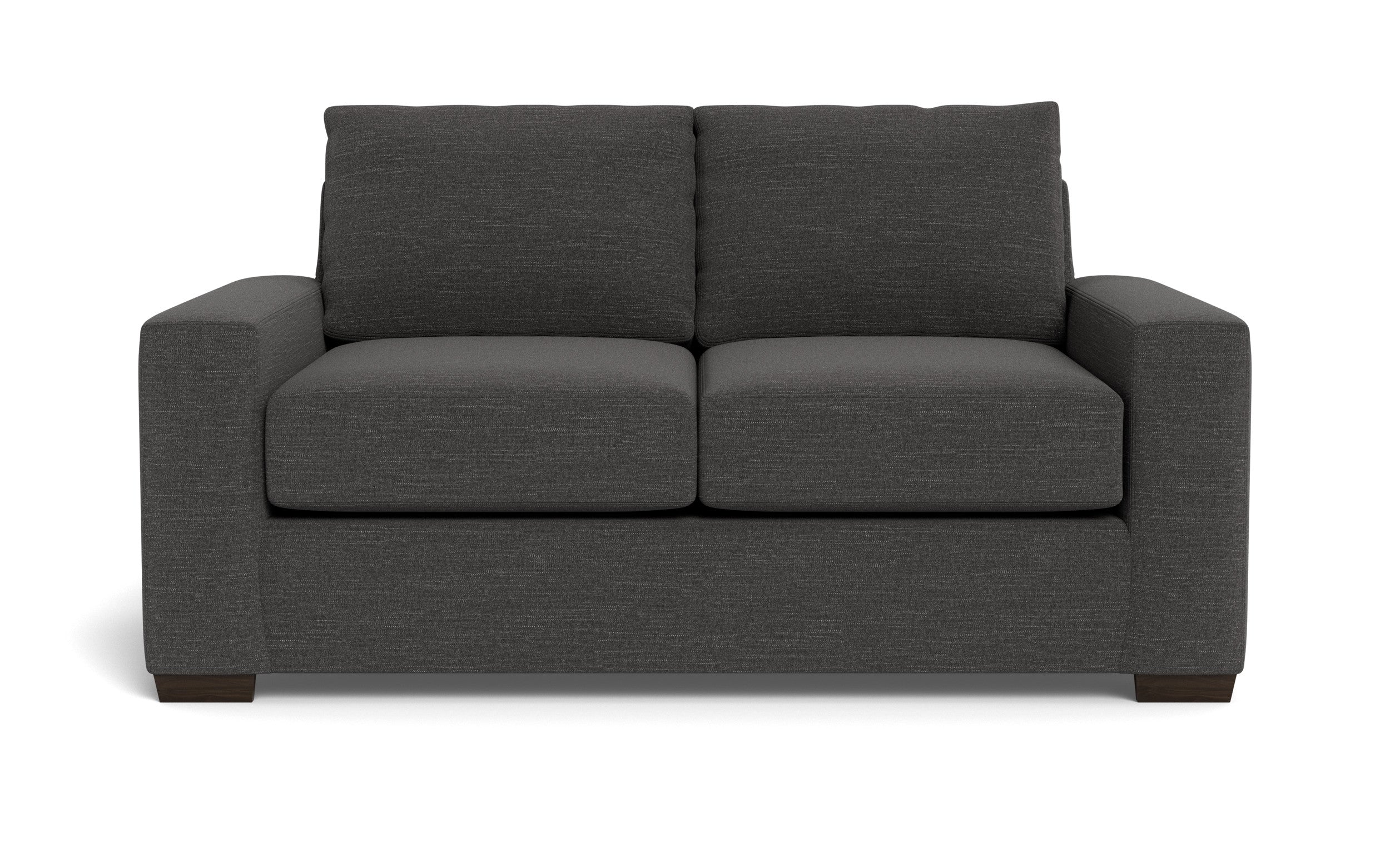 Kai Loveseat-Fabric Sofa-Curious Charcoal-MAK Modern