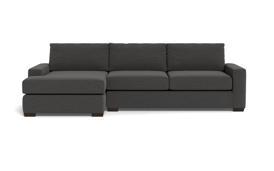 Kai Left Chaise Sectional-Fabric Sofa-Curious Charcoal-MAK Modern