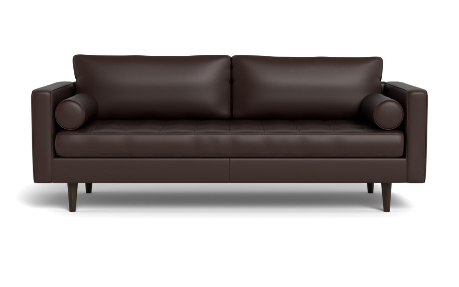 Ayden Leather Sofa-Leather Sofa-Tribeca Espresso Leather-MAK Modern