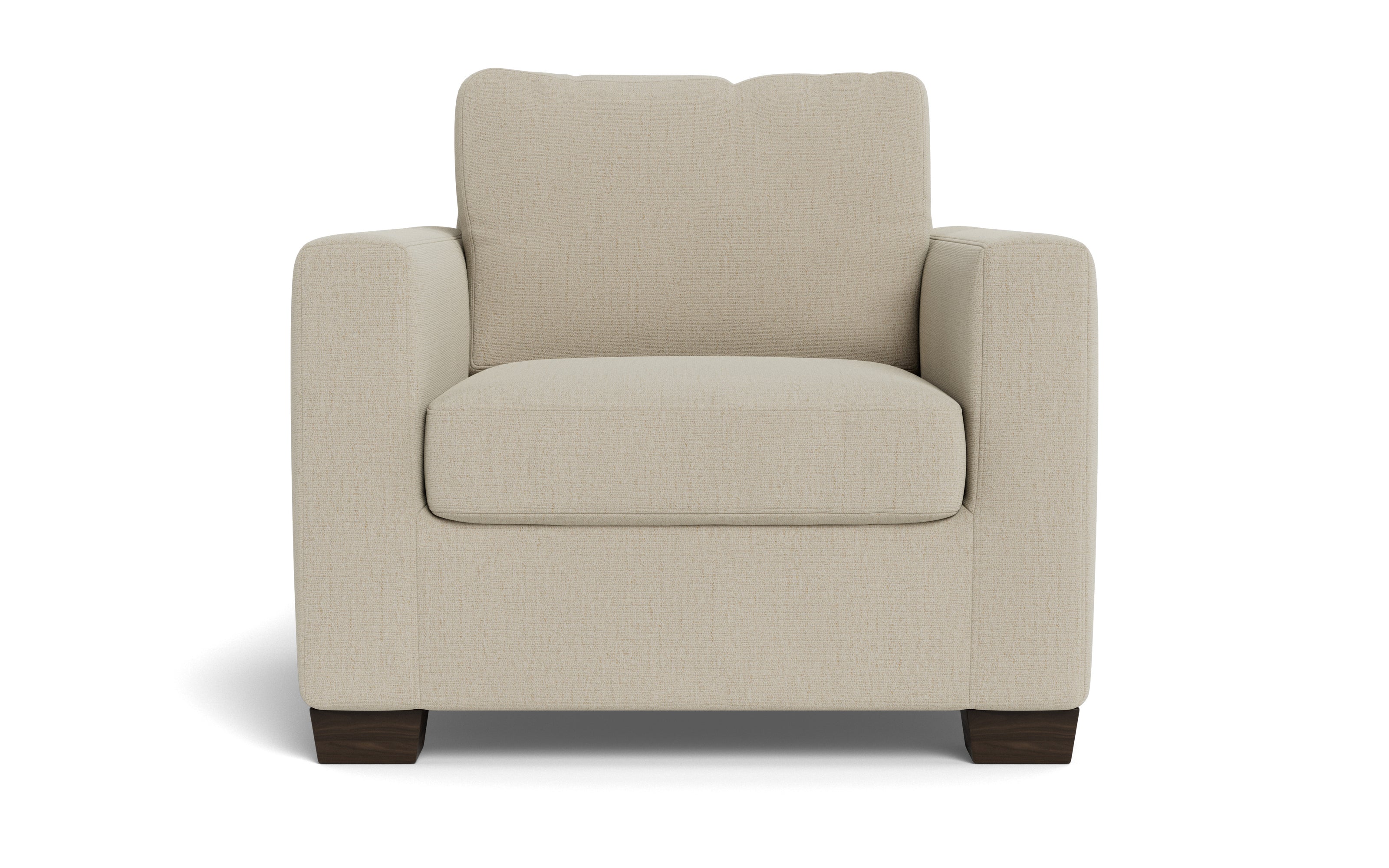 Abel Arm Chair-Fabric Sofa-Curious Pearl-MAK Modern
