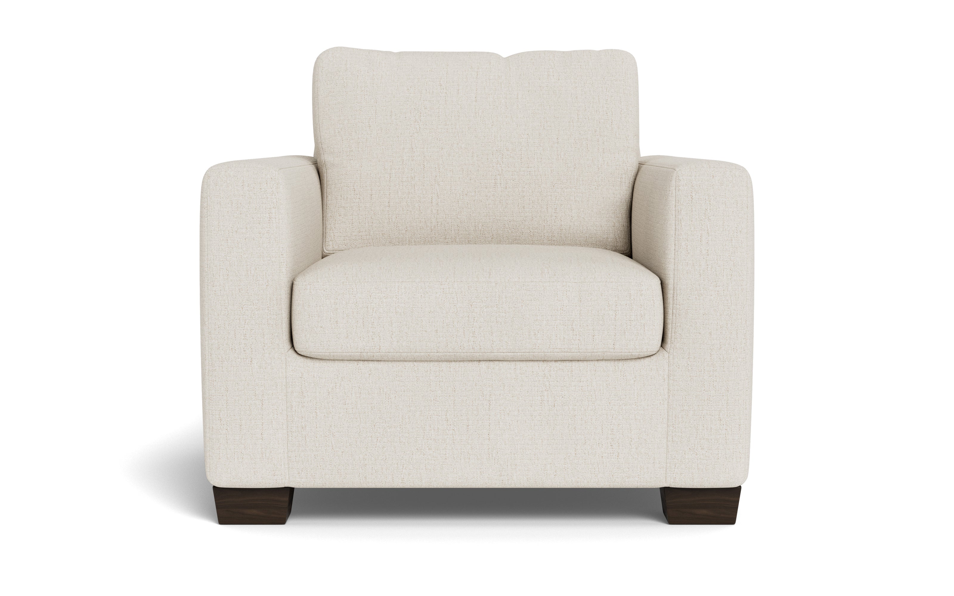 Abel Arm Chair-Fabric Sofa-Curious Snow-MAK Modern