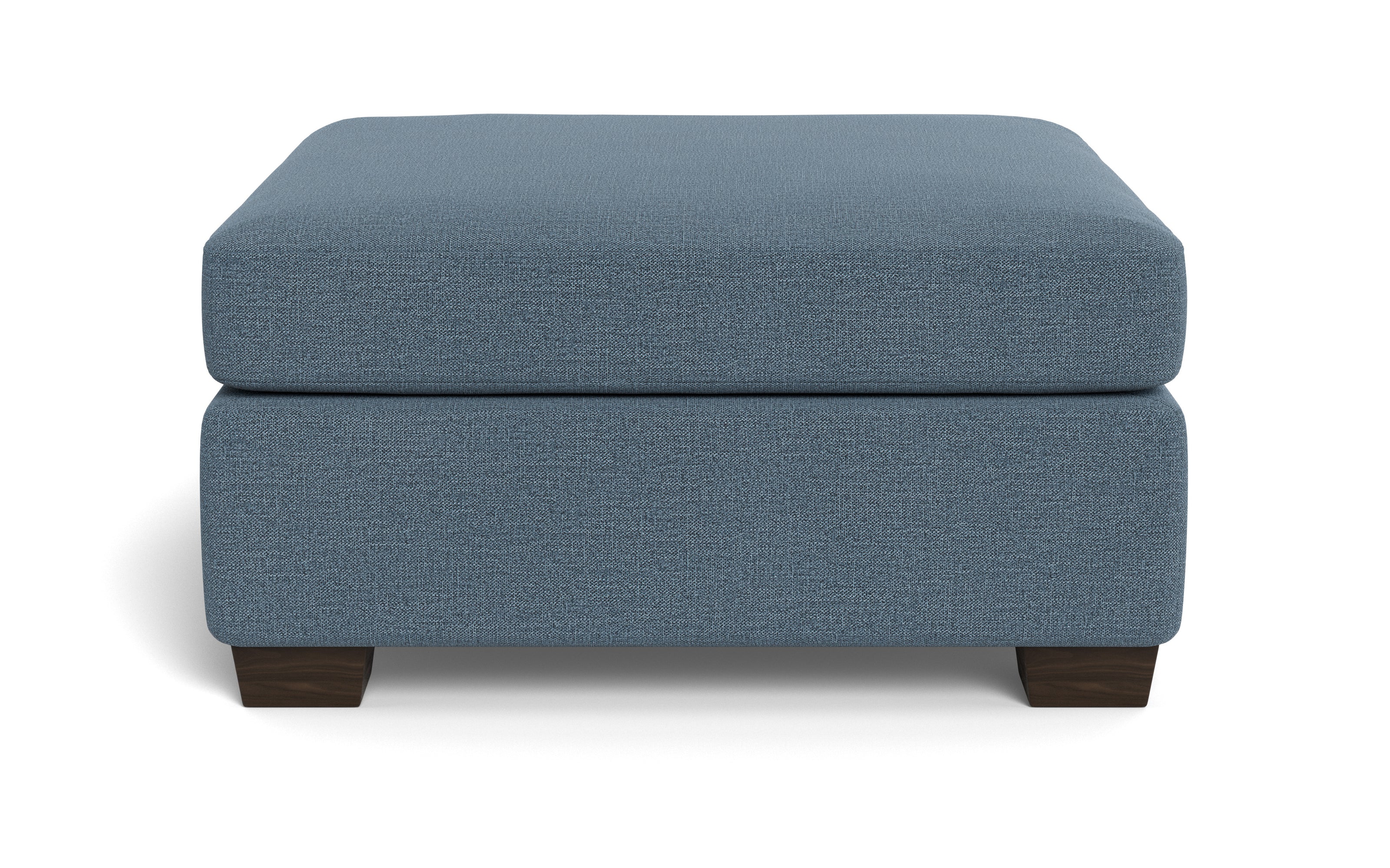 Abel Cocktail Ottoman-Fabric Sofa-Elliot French Blue-MAK Modern