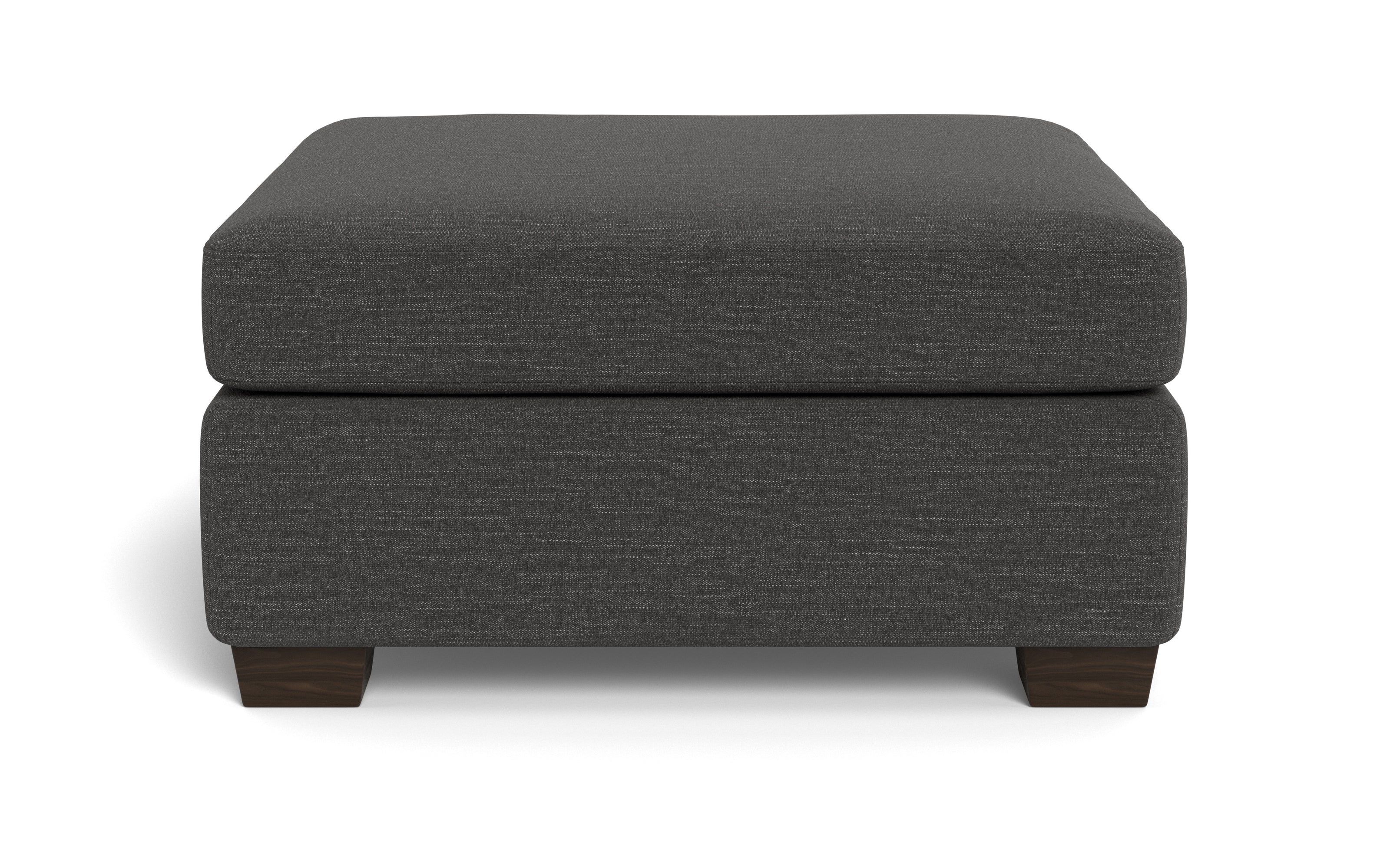 Abel Cocktail Ottoman-Fabric Sofa-Curious Charcoal-MAK Modern