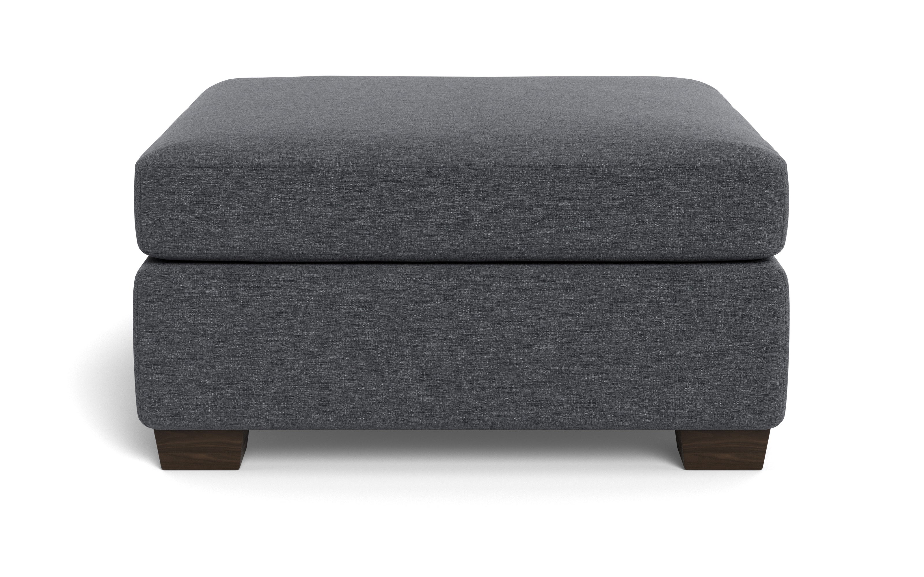 Abel Cocktail Ottoman-Fabric Sofa-Bennett Charcoal-MAK Modern