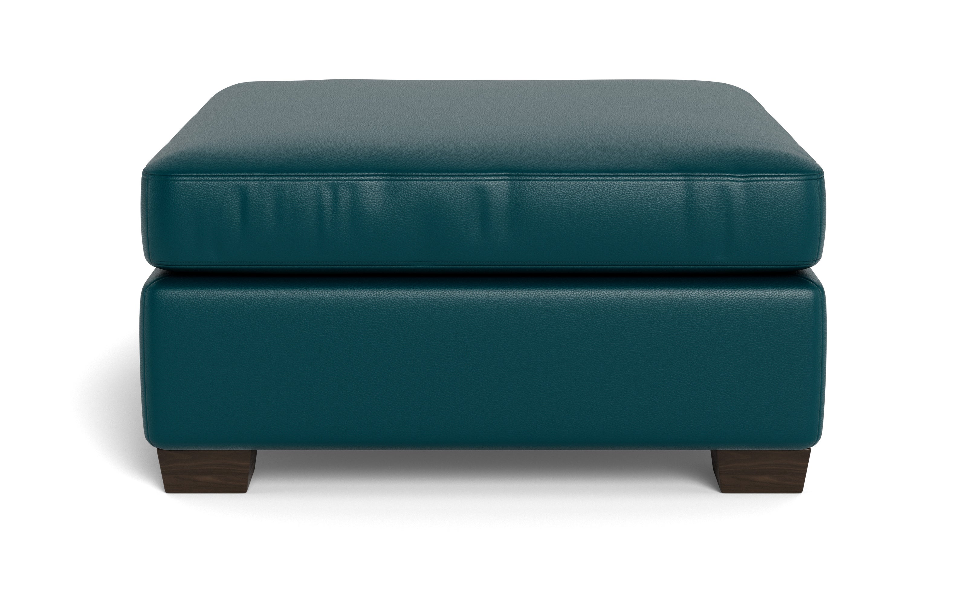 Abel Leather Cocktail Ottoman-Fabric Sofa-Tribeca Lagoon-MAK Modern