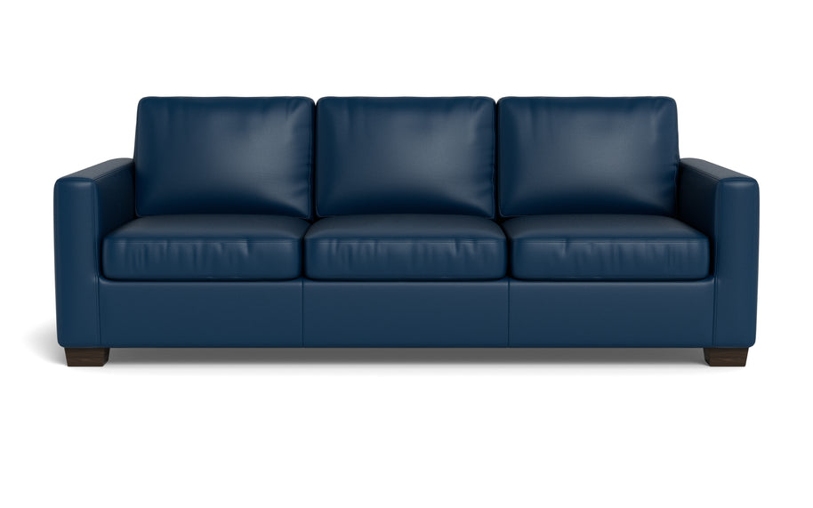 Abel Leather Sofa-Fabric Sofa-Tribeca Cobalt-MAK Modern