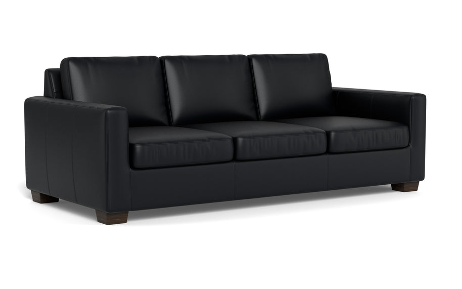 Abel Leather Sofa-Fabric Sofa-Tribeca Black Leather-MAK Modern