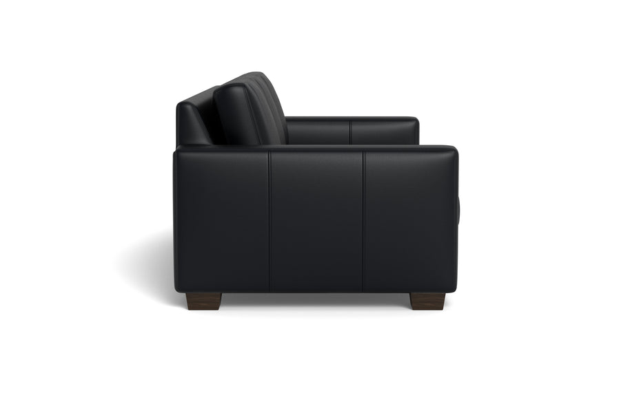 Abel Leather Sofa-Fabric Sofa-Tribeca Black Leather-MAK Modern