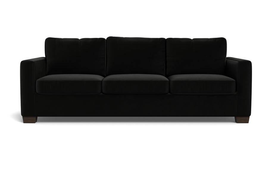 Abel Queen Sleeper Sofa-Fabric Sofa-Superb Gun Metal-MAK Modern