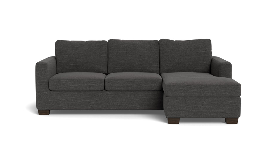 Abel Reversible Sleeper Sofa Chaise-Fabric Sofa-Curious Charcoal-MAK Modern