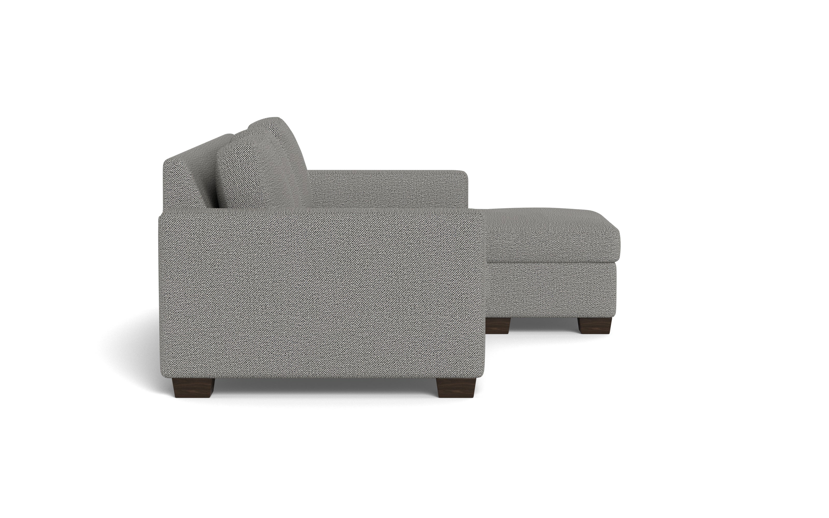 Abel Reversible Sleeper Sofa Chaise-Fabric Sofa-Alley Pepper-MAK Modern
