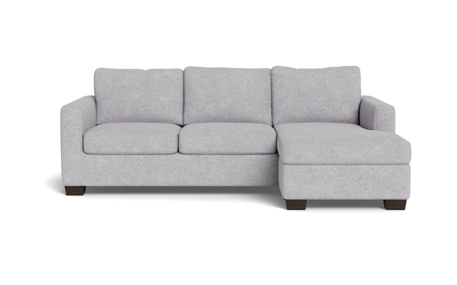 Abel Reversible Sleeper Sofa Chaise-Fabric Sofa-Travis Pewter-MAK Modern