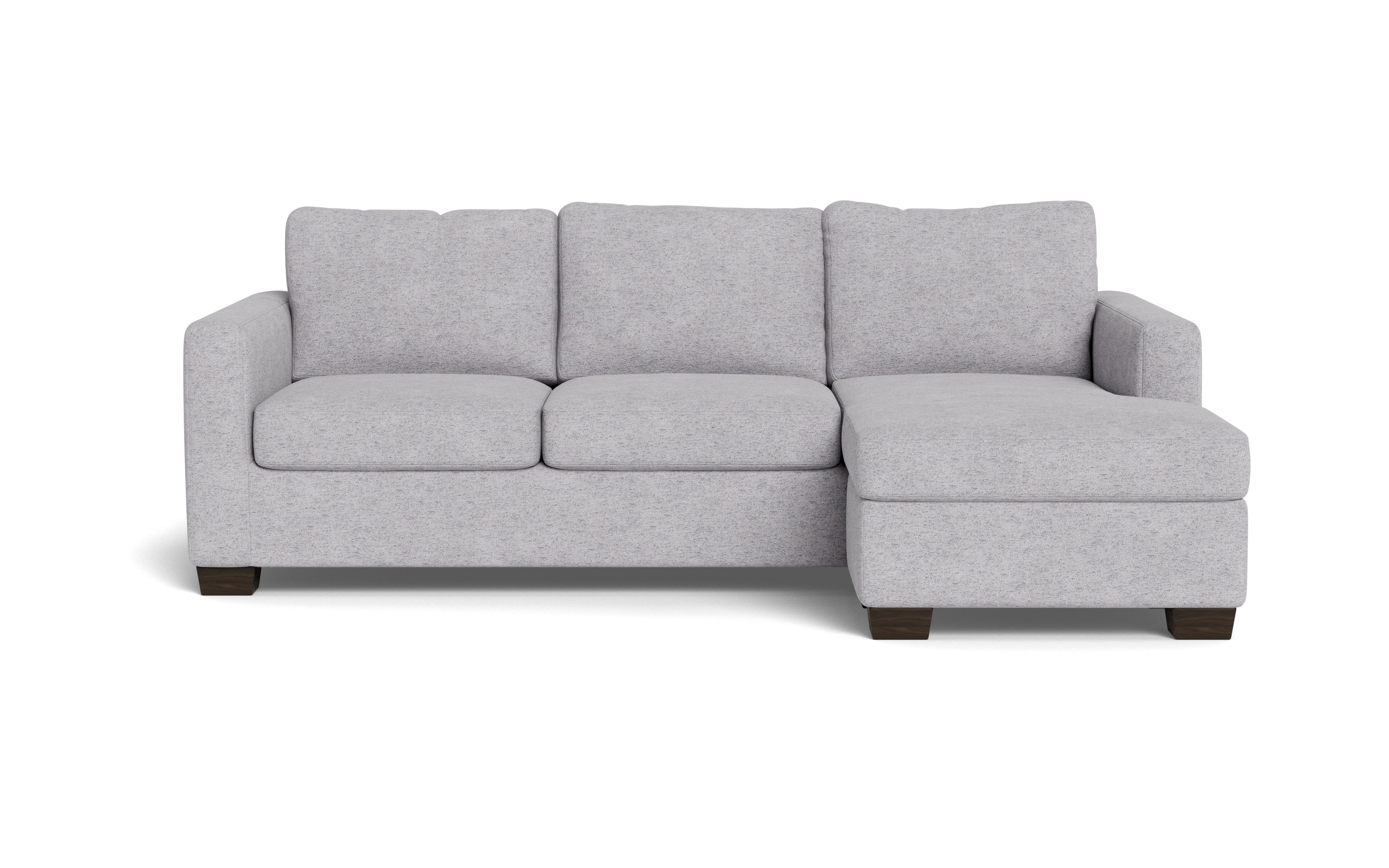 Abel Reversible Sleeper Sofa Chaise-Fabric Sofa-Travis Pewter-MAK Modern