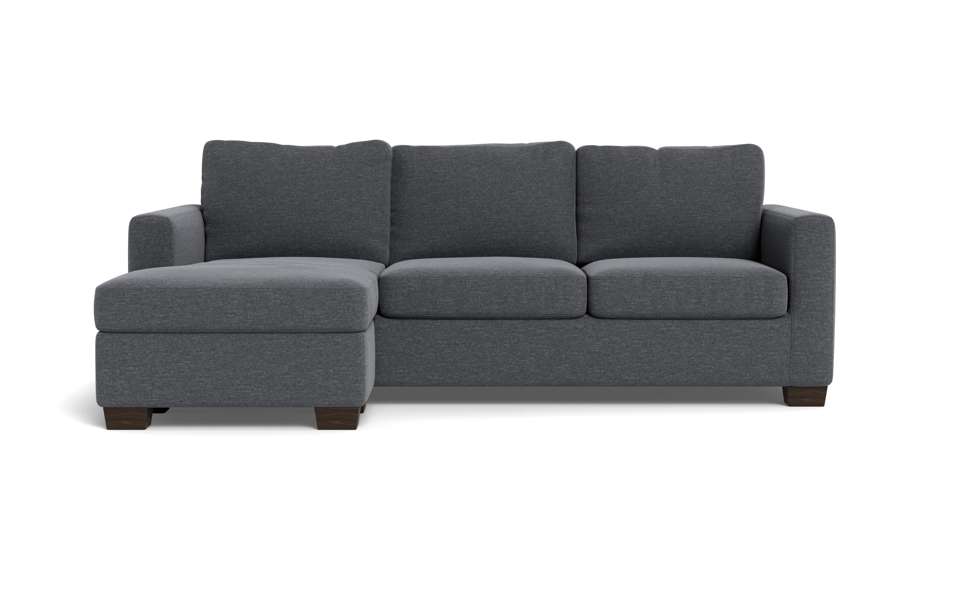 Abel Reversible Sofa Chaise-Fabric Sofa-Bennett Charcoal-MAK Modern