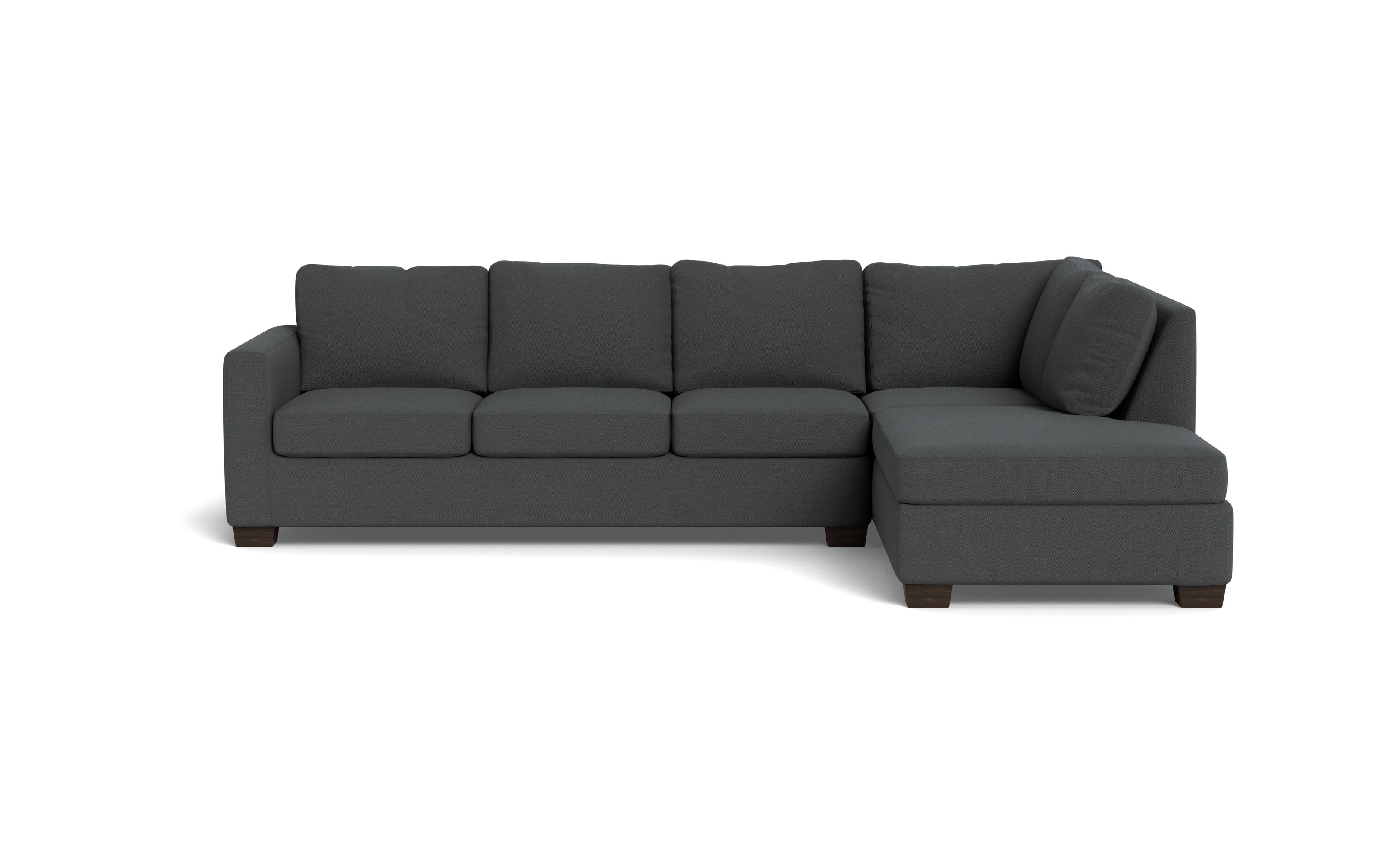 Abel Right Chaise Sectional-Fabric Sofa-Peyton Pepper-MAK Modern