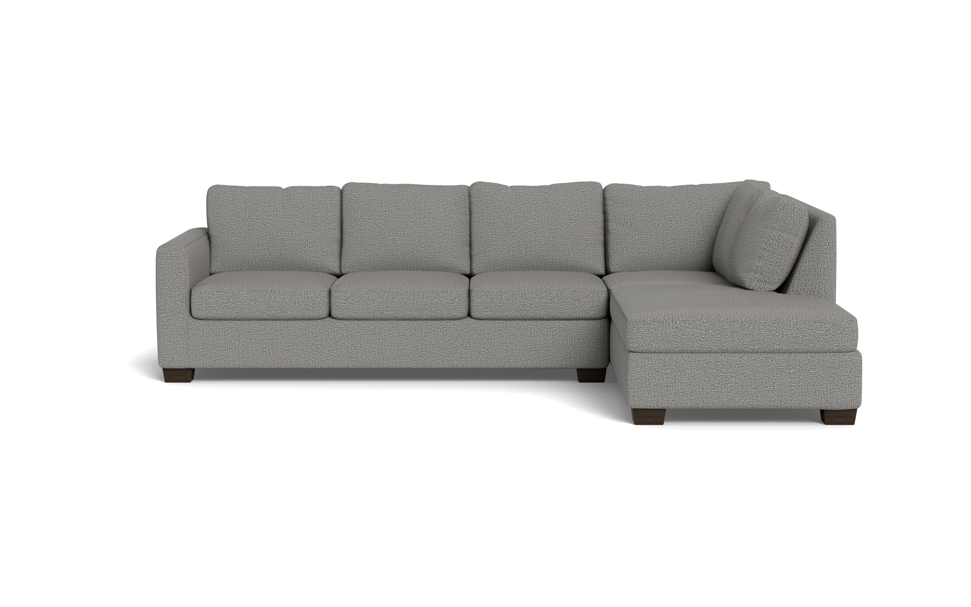 Abel Right Chaise Sectional-Fabric Sofa-Alley Pepper-MAK Modern