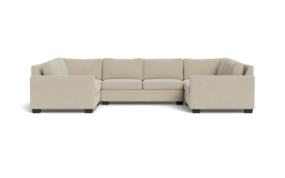 Abel U Sectional-Fabric Sofa-Curious Pearl-MAK Modern