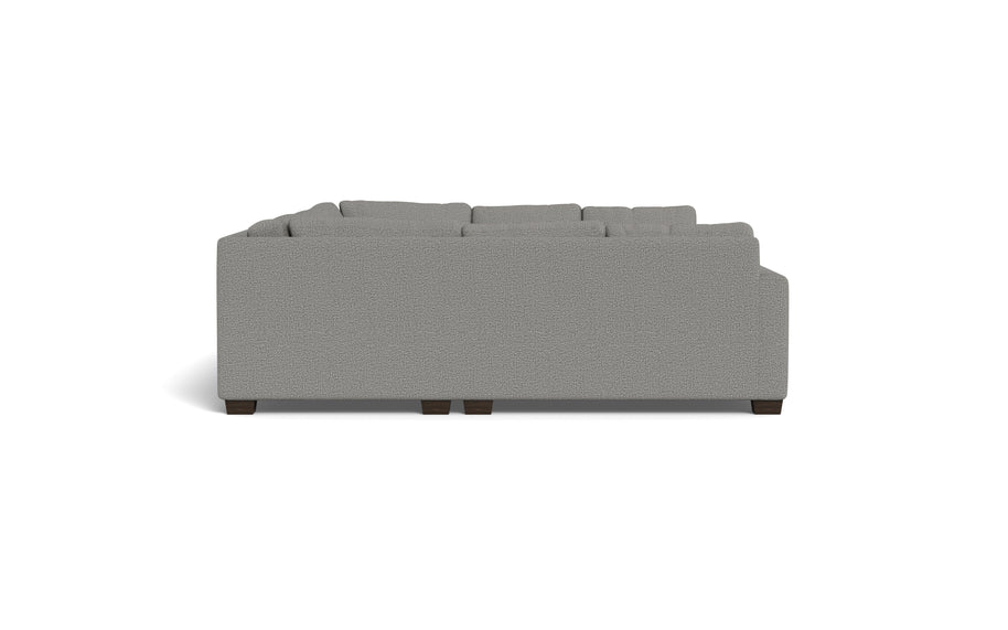 Abel U Sectional-Fabric Sofa-Alley Pepper-MAK Modern
