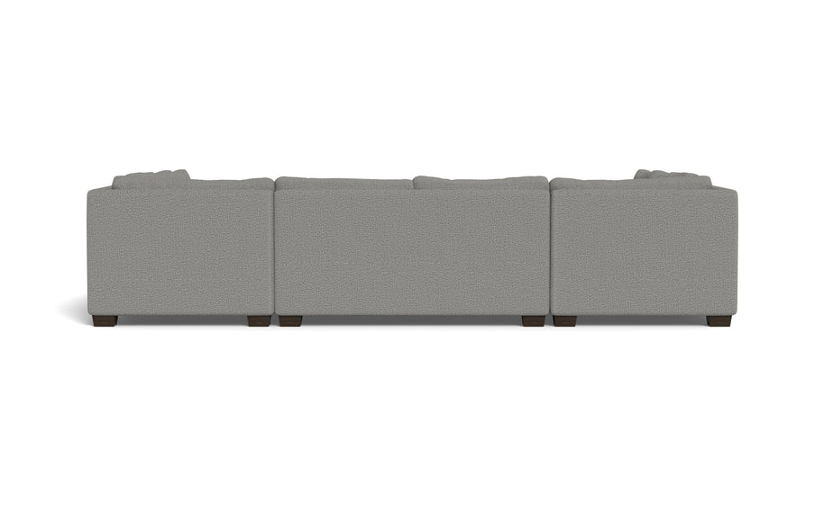 Abel U Sectional-Fabric Sofa-Alley Pepper-MAK Modern
