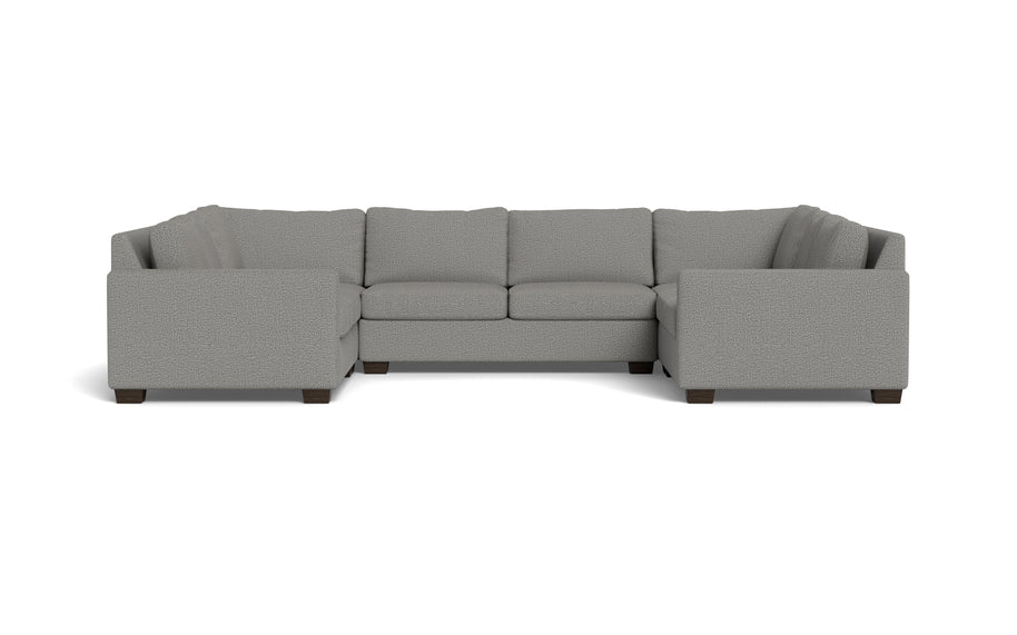 Abel U Sectional-Fabric Sofa-Alley Pepper-MAK Modern