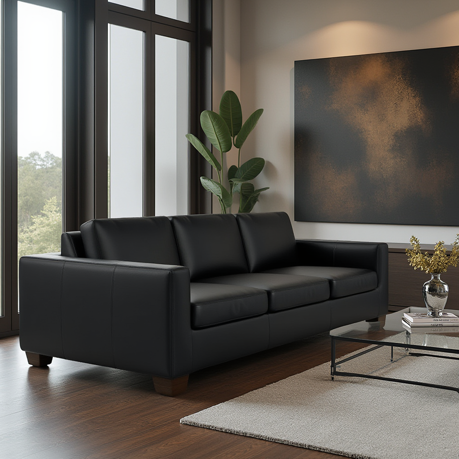 Abel Leather Sofa