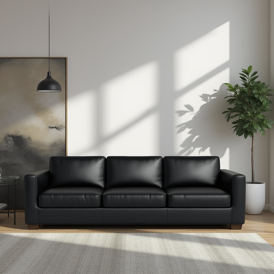 Abel Leather Sofa