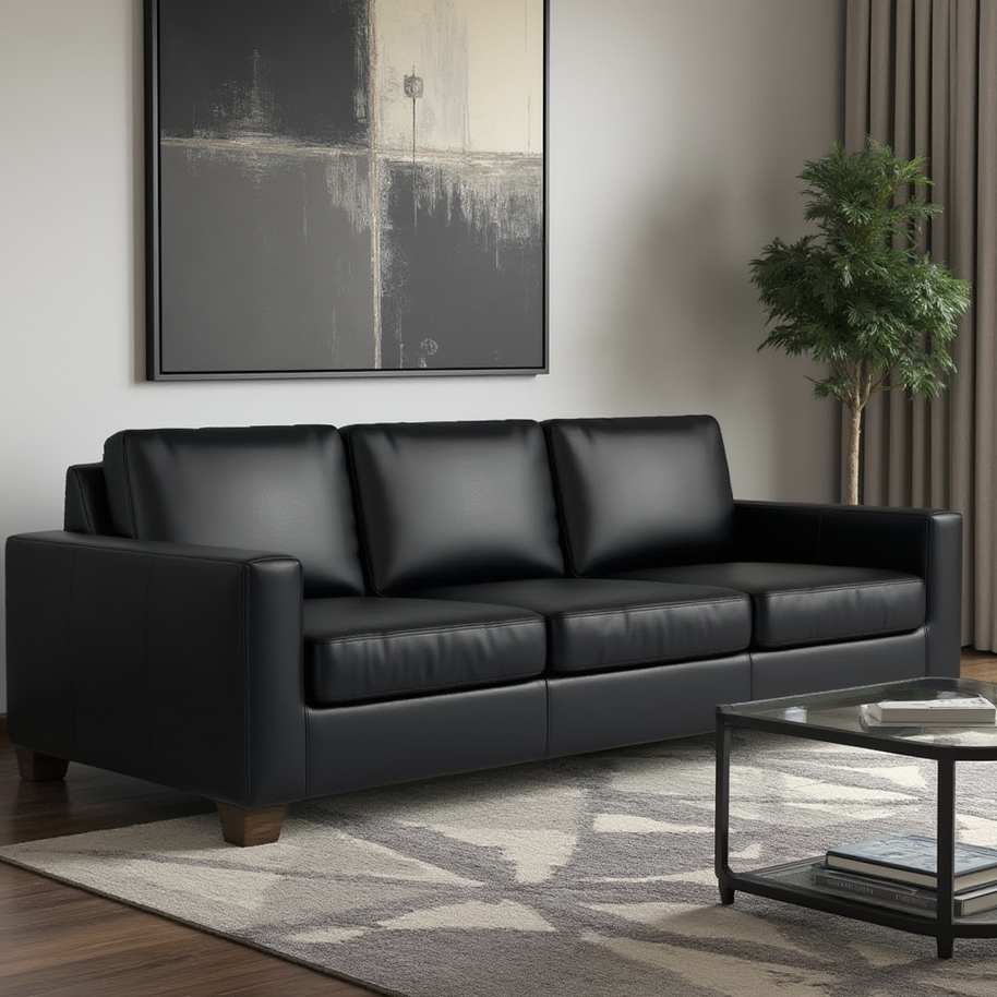 Abel Leather Sofa