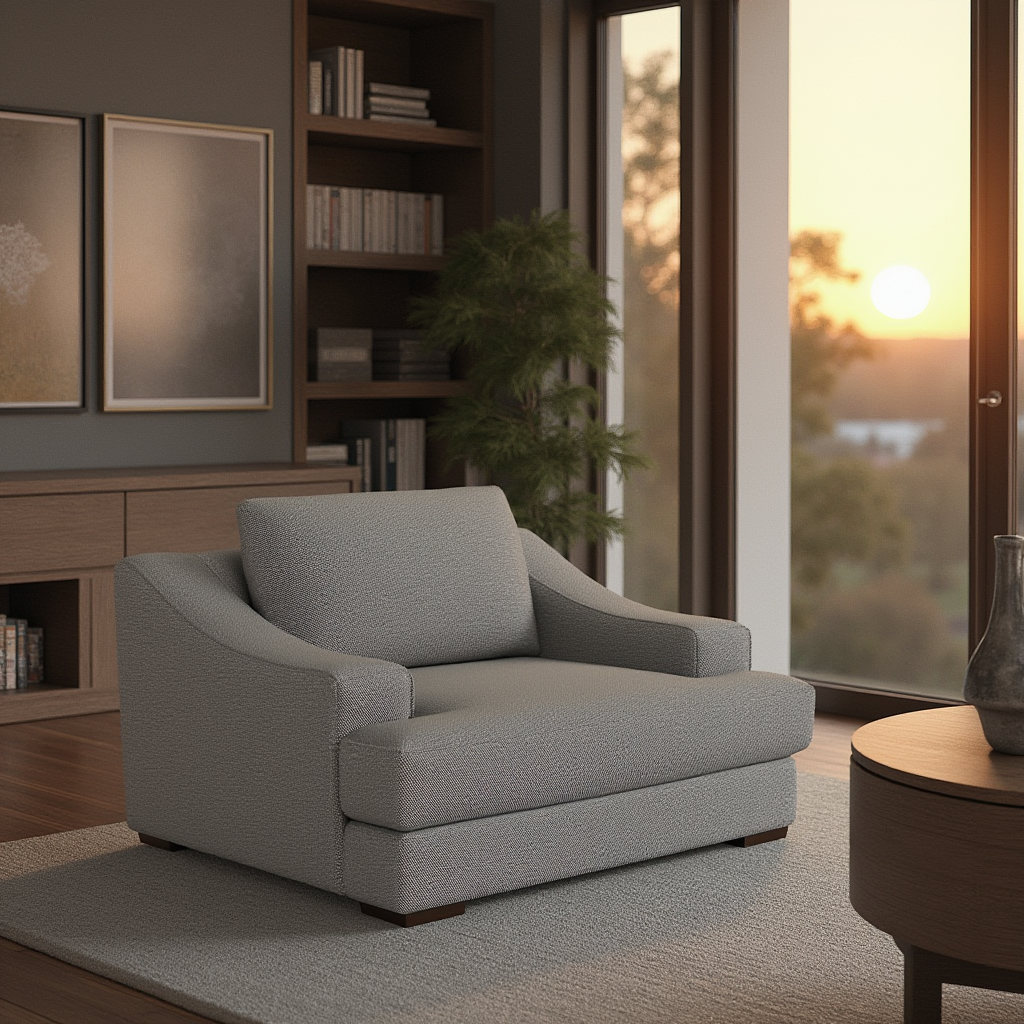 Ascent Arm Chair-Fabric-Alley Pepper-MAK Modern