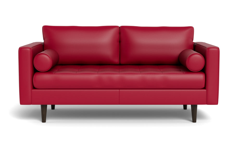 Ayden Leather Loveseat