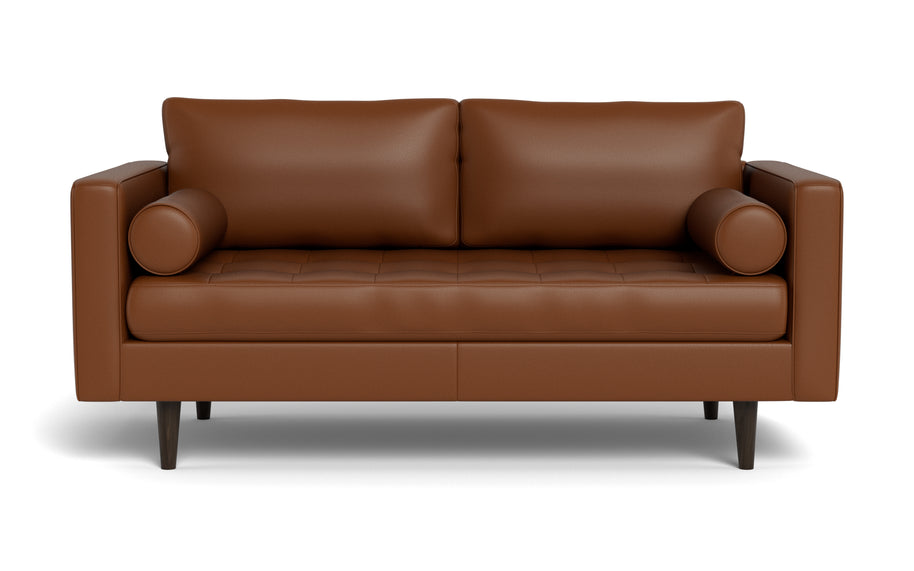 Ayden Leather Loveseat