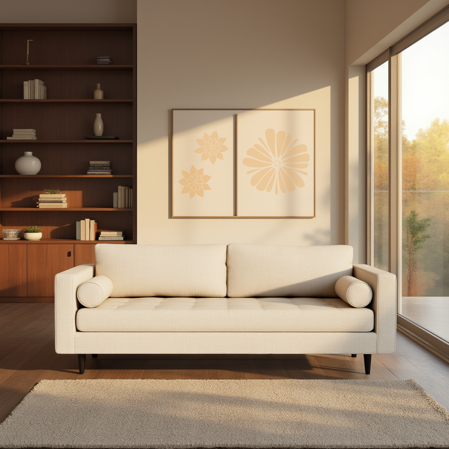 Ayden Loveseat-Alley Pepper-MAK Modern