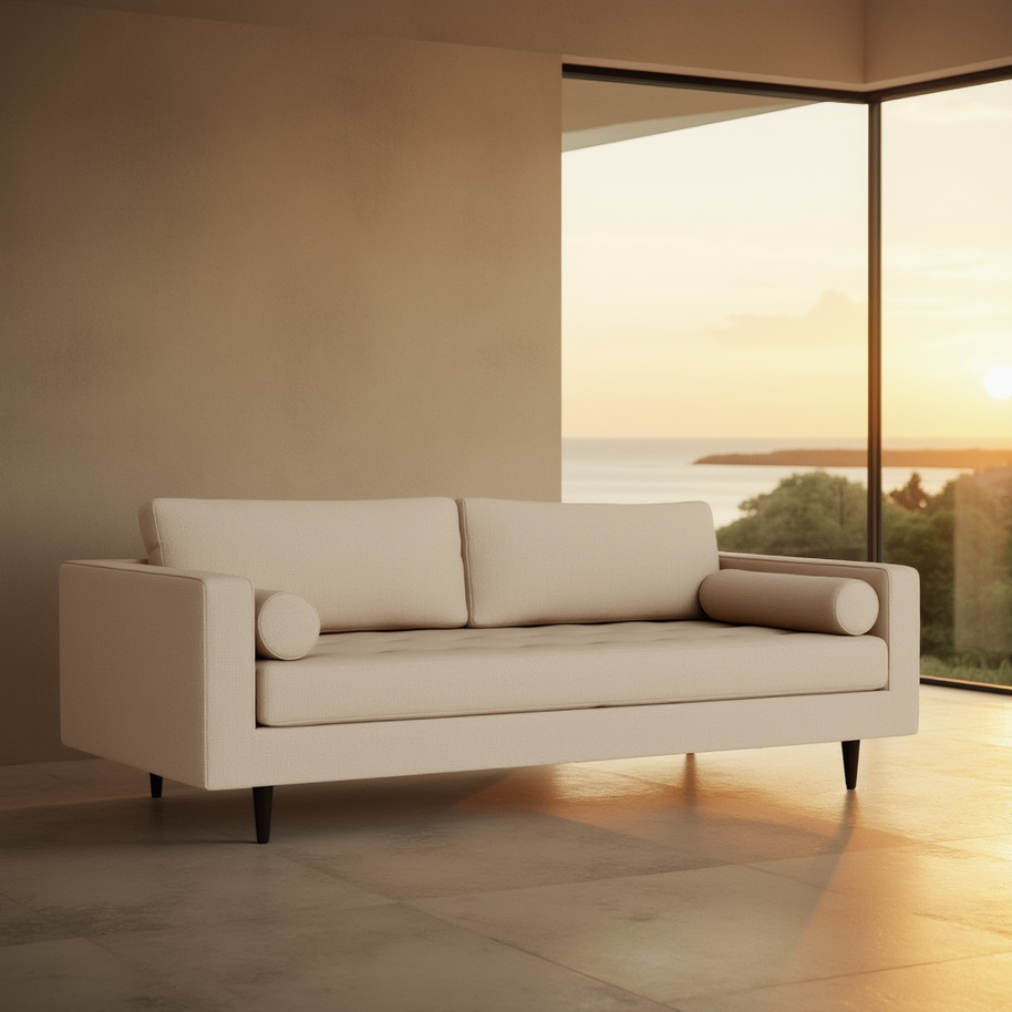 Ayden Loveseat-Alley Pepper-MAK Modern