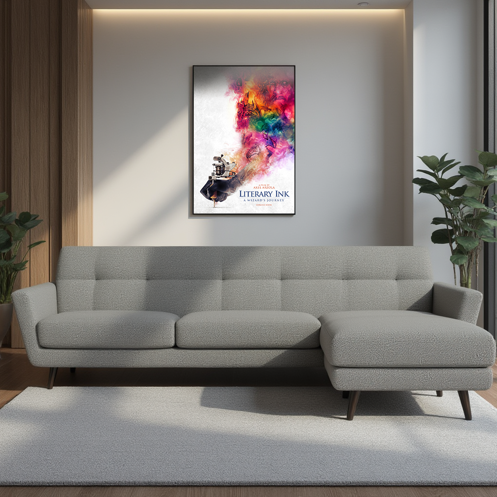 High Level Reversible Sofa-Fabric Sectional-Alley Pepper