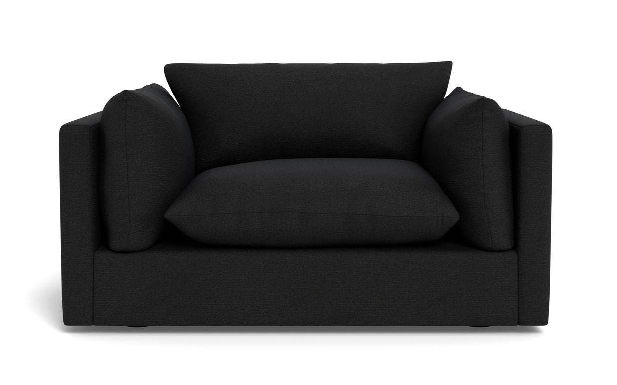 Jaycee Chair-Fabric-Merit Onyx-MAK Modern