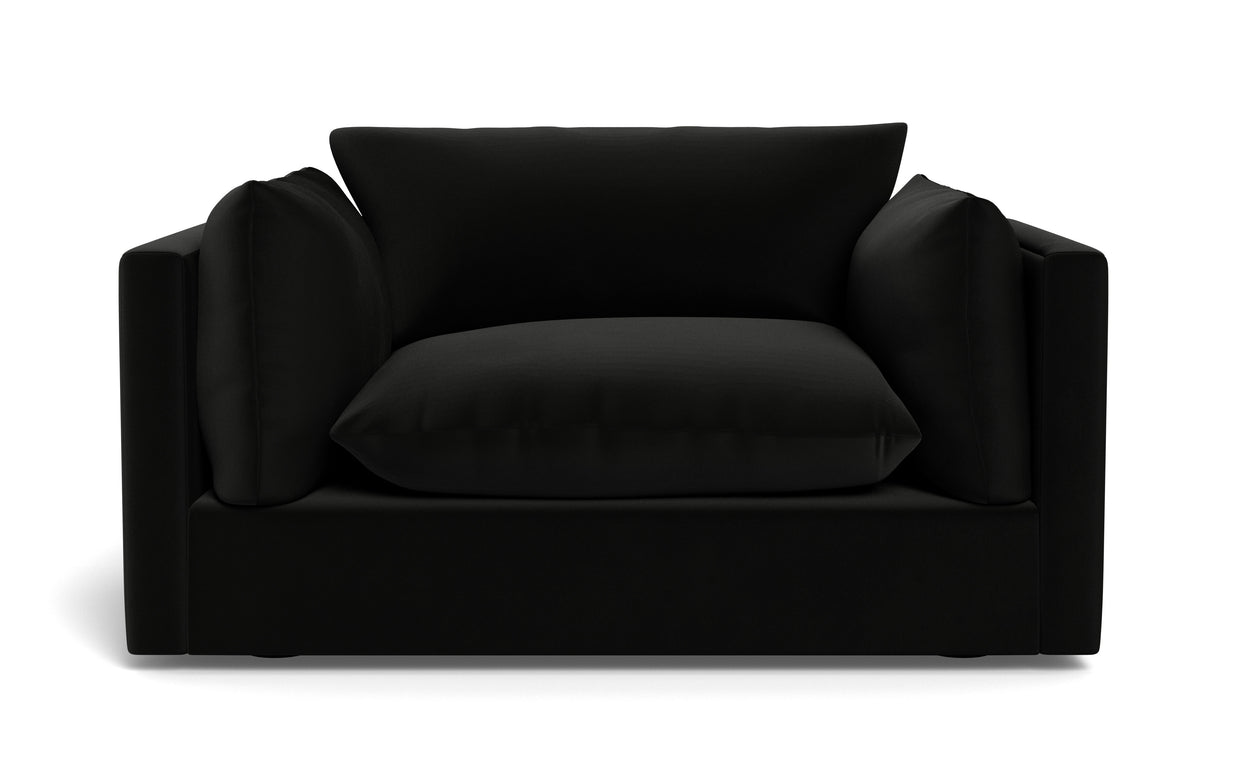Jaycee Chair-Fabric-Superb Gun Metal-MAK Modern