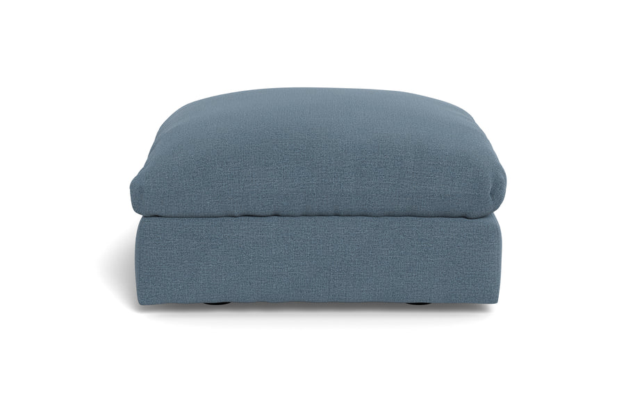 Jaycee Ottoman-Curious Snow-MAK Modern