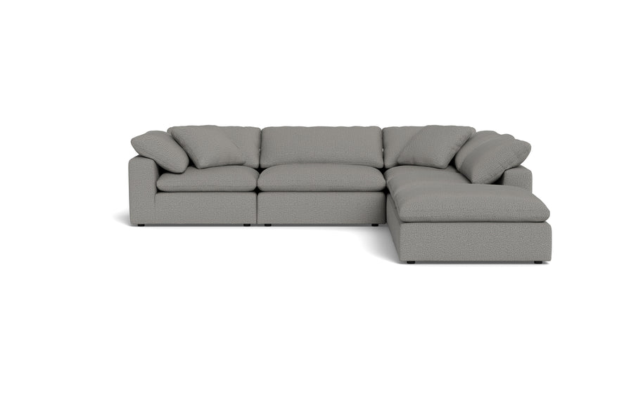 Kooper Modular Sectional w Ottoman-Fabric Sectional-Alley Pepper-MAK Modern