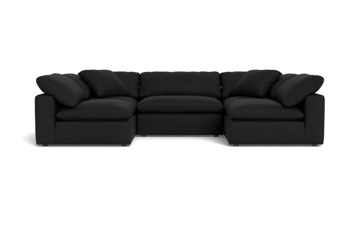 Kooper U Sectional-Merit Onyx-MAK Modern