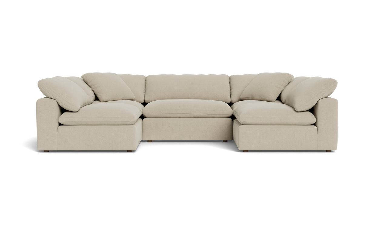 Kooper U Sectional-Curious Pearl-MAK Modern