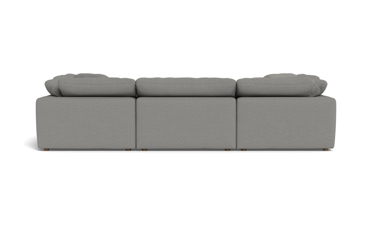 Kooper U Sectional-Alley Pepper-MAK Modern