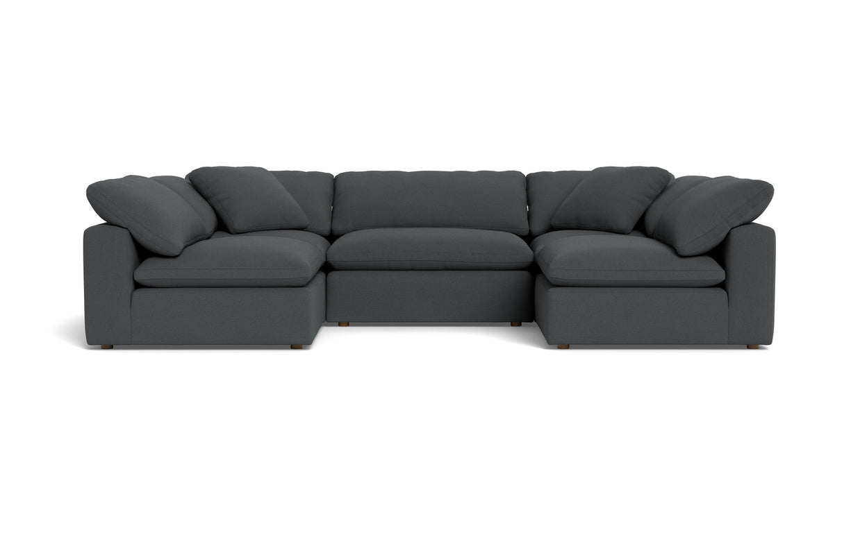 Kooper U Sectional-Peyton Pepper-MAK Modern