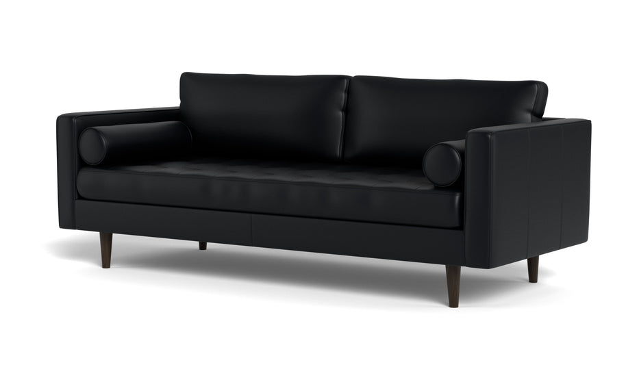 Ayden Leather Sofa-Leather Sofa-Tribeca Black Leather-MAK Modern