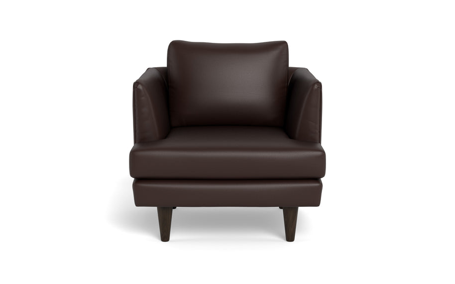 Skyline Leather Arm Chair-Leather Sofa-Tribeca Espresso Leather-MAK Modern