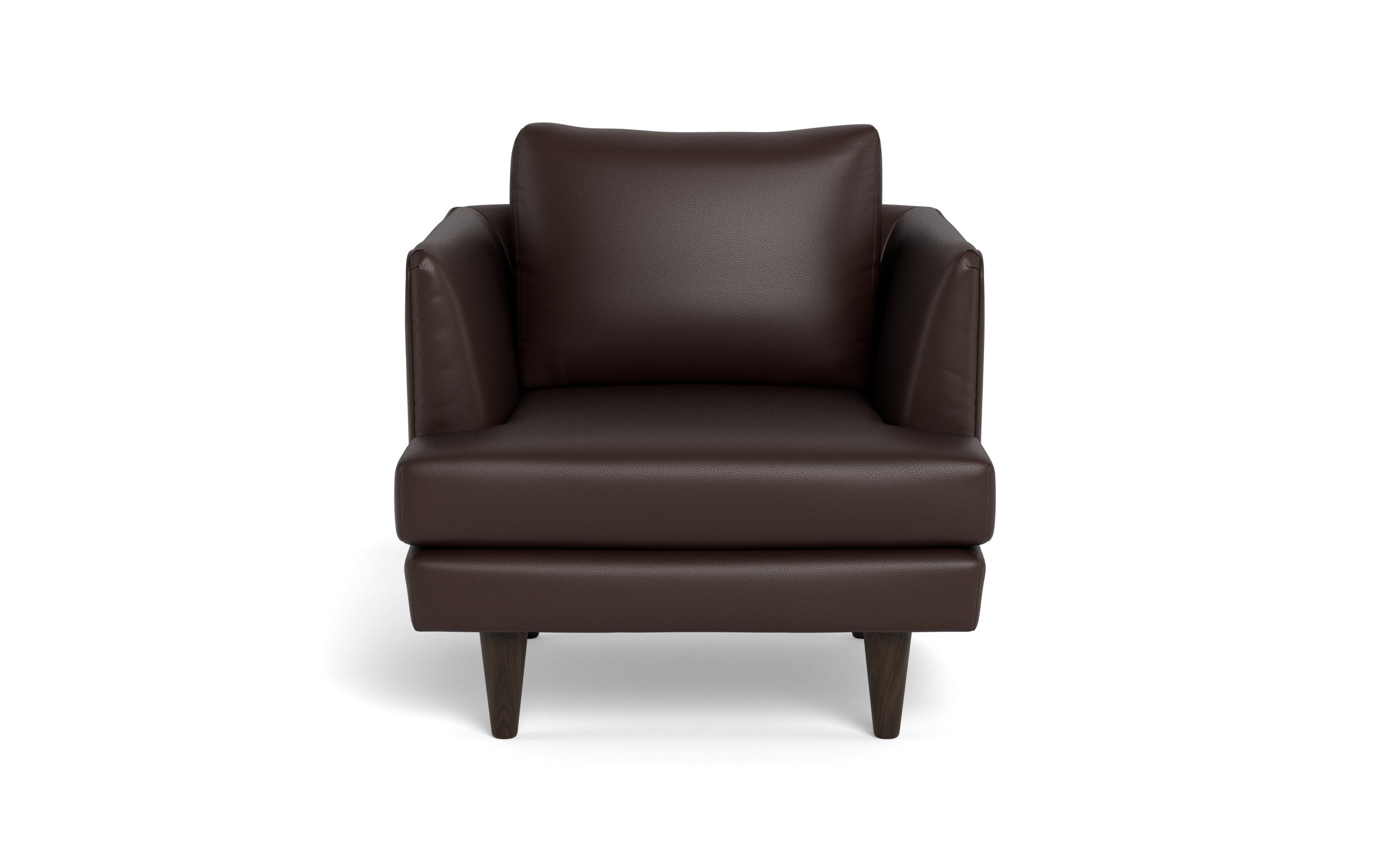Skyline Leather Arm Chair-Leather Sofa-Tribeca Espresso Leather-MAK Modern